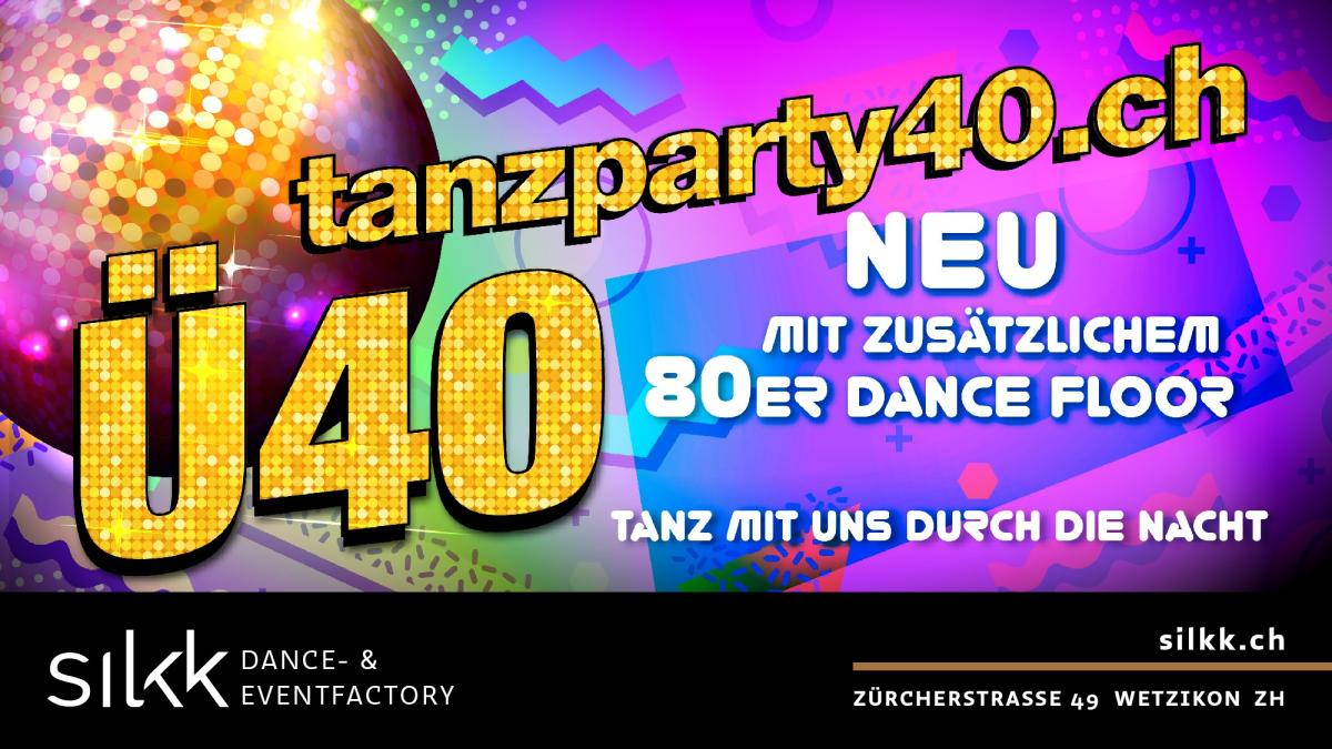 Silkk | Dance & Eventfactory Ü40 Tanzparty - NEU mit Special 80er Dance Floor