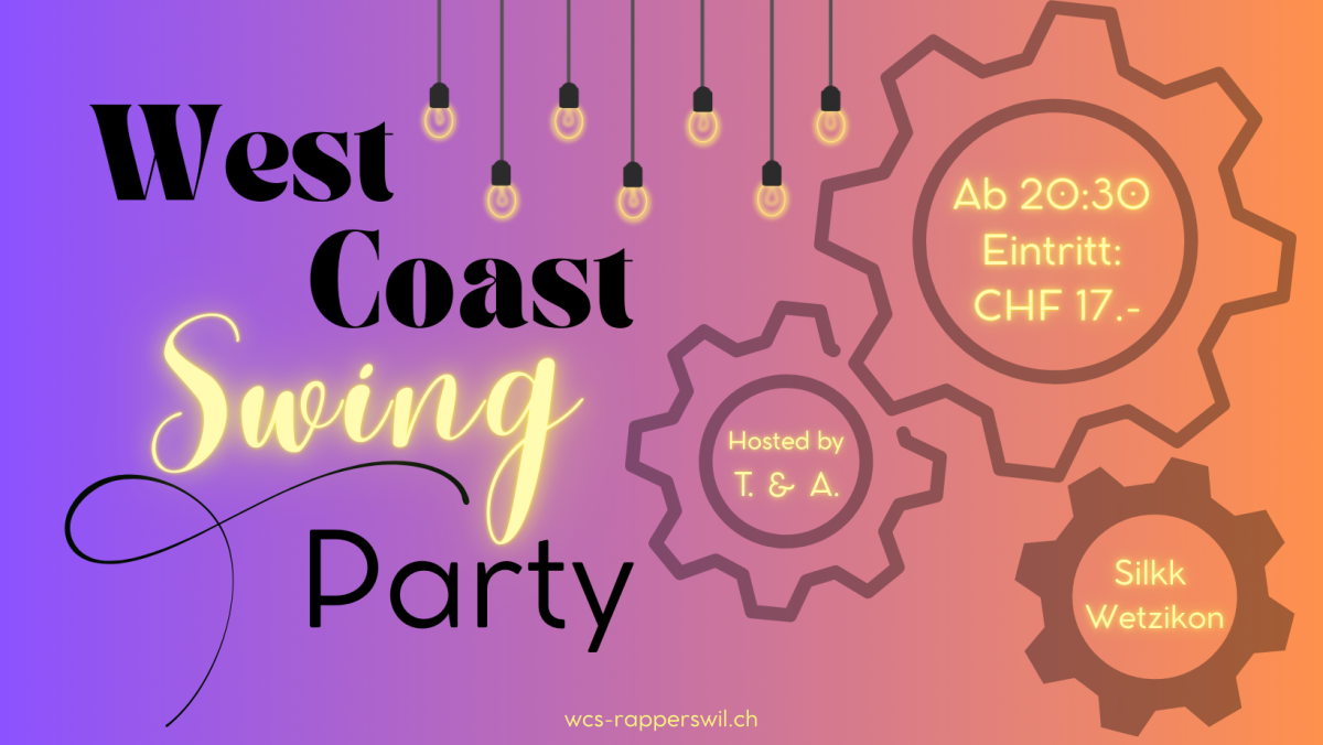 Silkk | Dance & Eventfactory WEST COAST SWING Party die Fünfte💜🧡